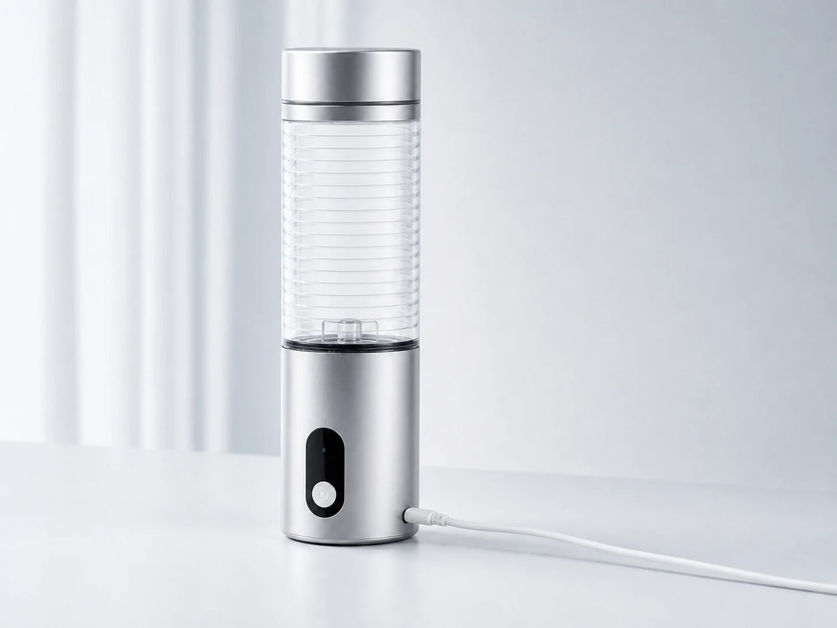 Fulmor bottle charging through its integrated USB-C port